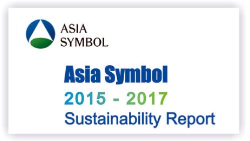 Asia Symbol, sustainability report 205-2017, cover
