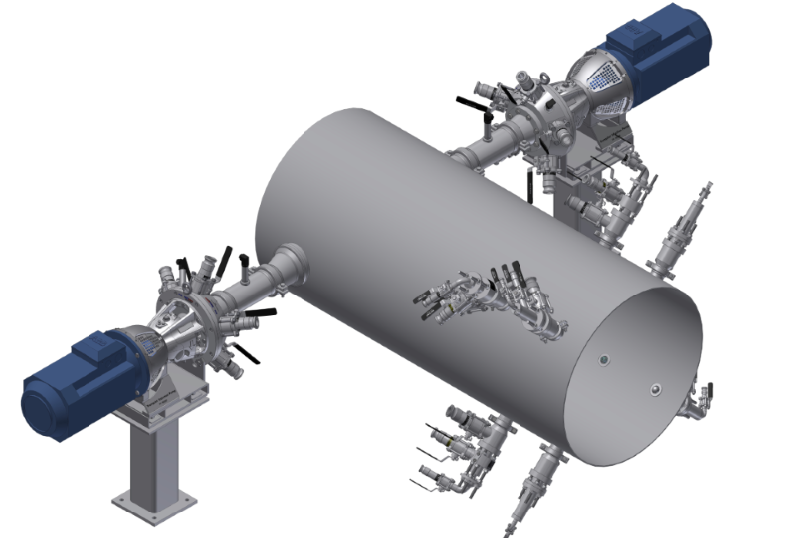 Example of a TrumpJet mixing installation 