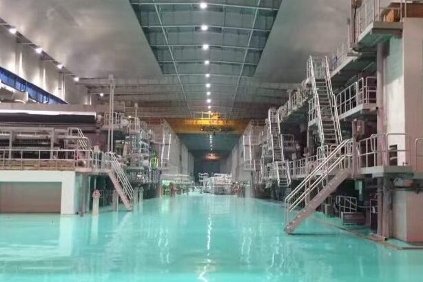 Sun Paper machines, where TrumpJet chemical mixing was installed in order to save water, chemicals and energy, promoting efficiency and sustainability of paper production