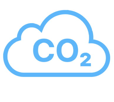 an icon for potential to reduce CO2 emissions