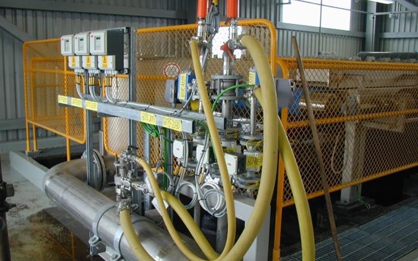 TrumpJet Flash Mixing for Sludge dewatering
